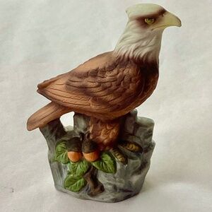 American Bald Eagle Porcelain Figurine